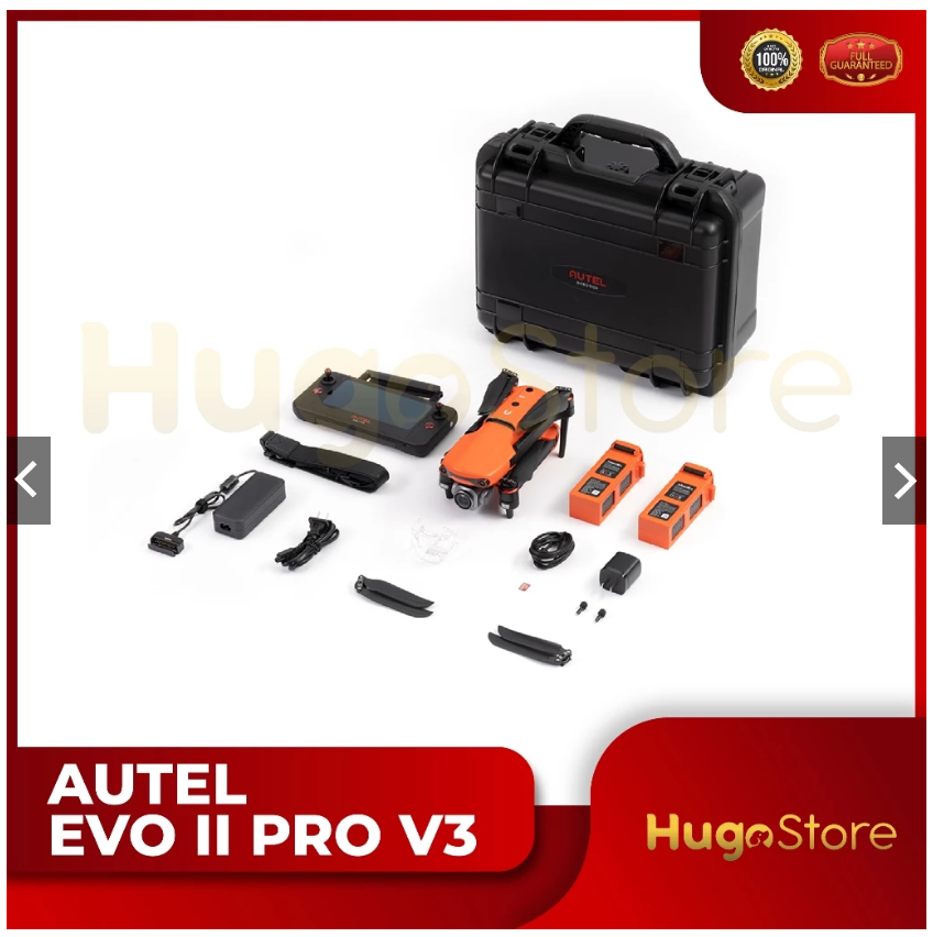 Autel Evo II Pro V3 Drone 6K 20MP 1” SENSOR 15KM 40Min - Rugged Bundle
