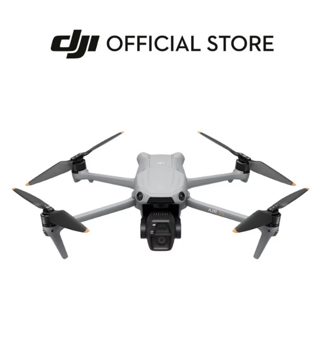 DJI Air 3S Fly More Combo - Camera Drone | 1″ CMOS Primary Camera | Dual-Camera 4K/60fps HDR Video