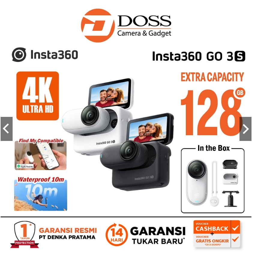 Insta360 GO 3S 4K Action Cam