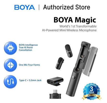 BOYA Magic Sistem Mikrofon