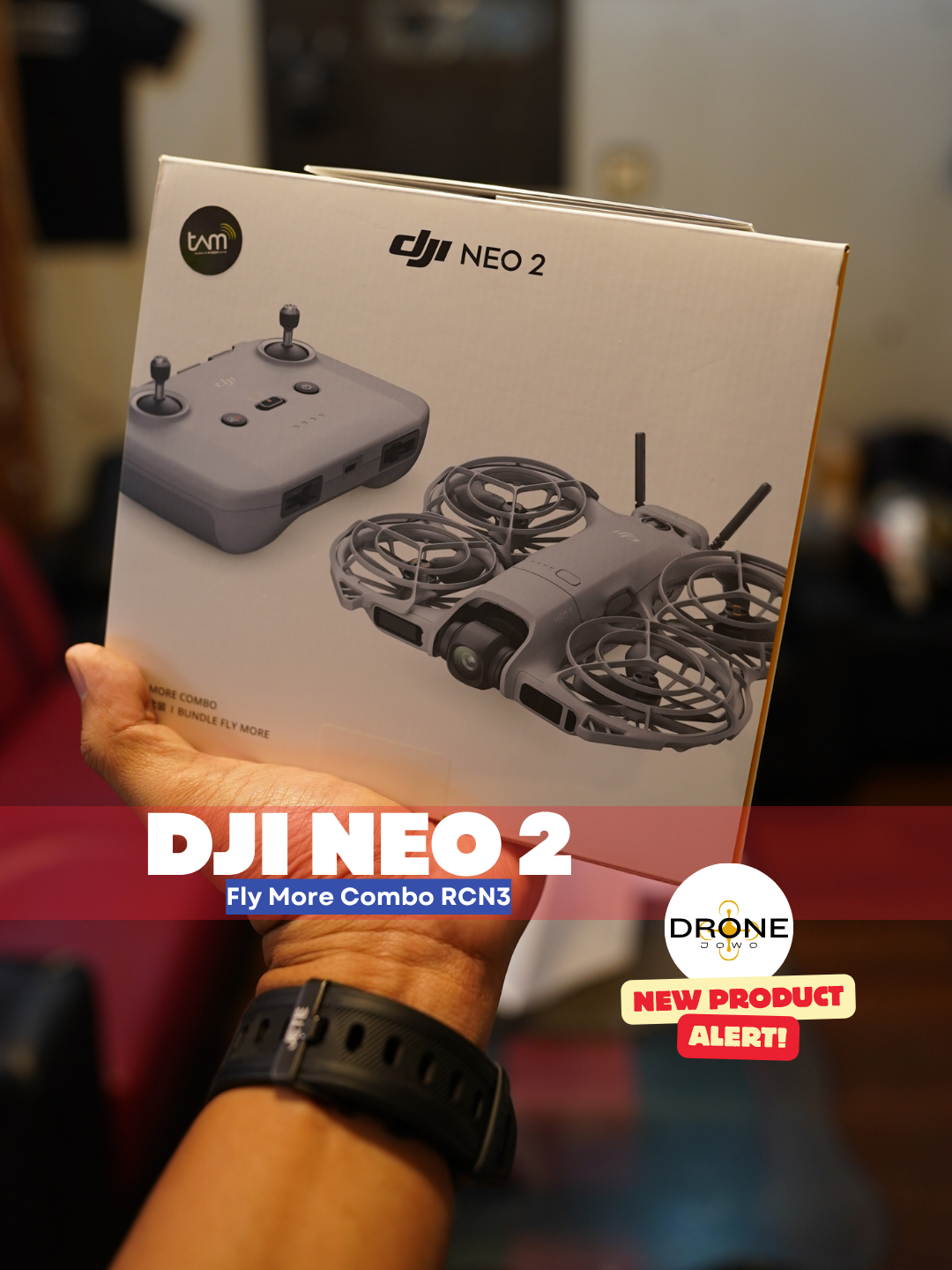 DJI NEO 2 - Fly More Combo RCN3 (DRONE JOWO)