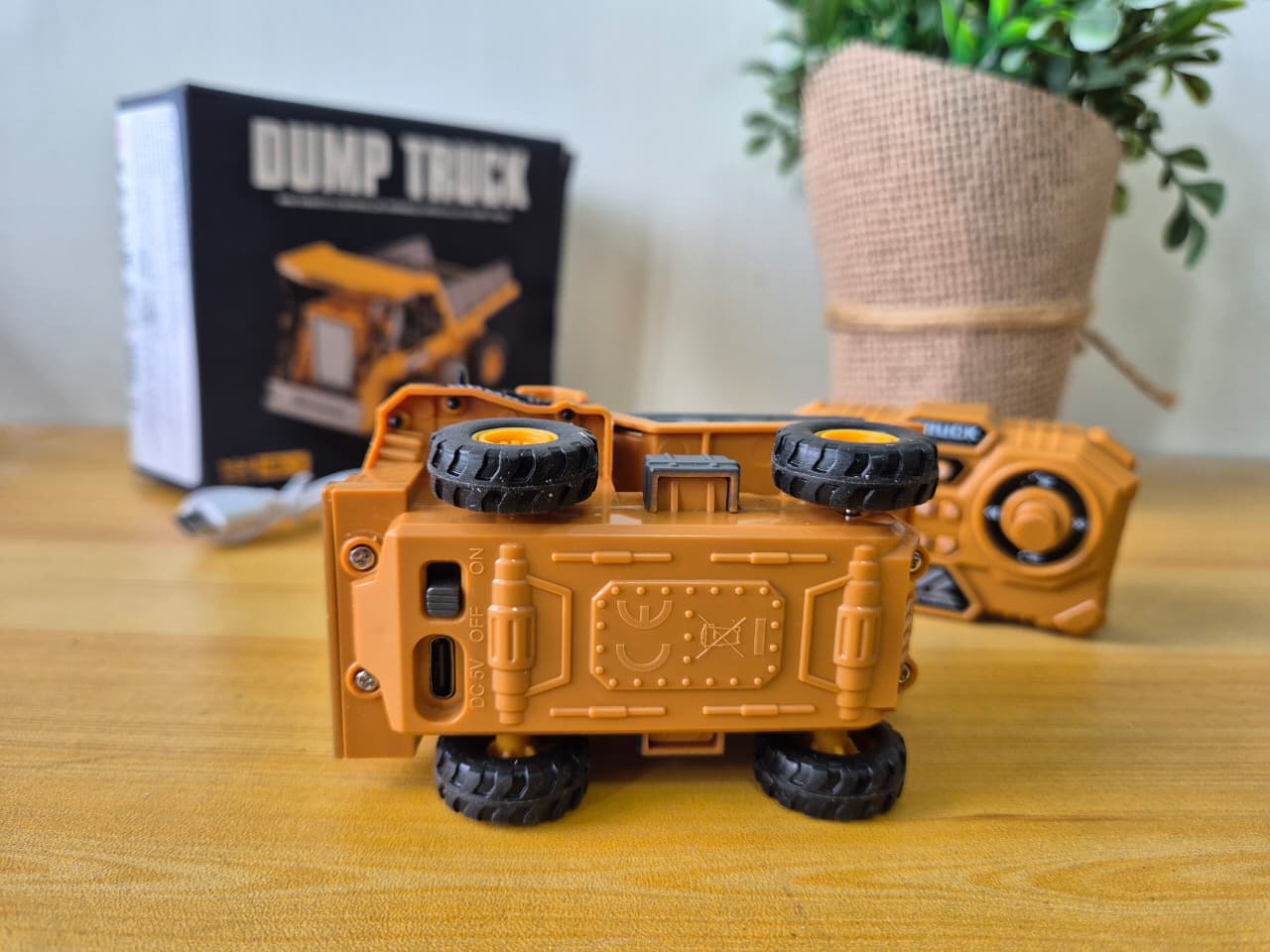 RC Dump Truck 1:64 Alloy Remote Control Mining - Foto 2