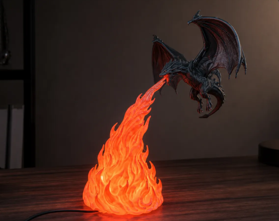 Dragon Flame Lamp - Foto 2