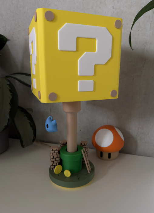 Lampu Tidur Mario 1 - Foto 1