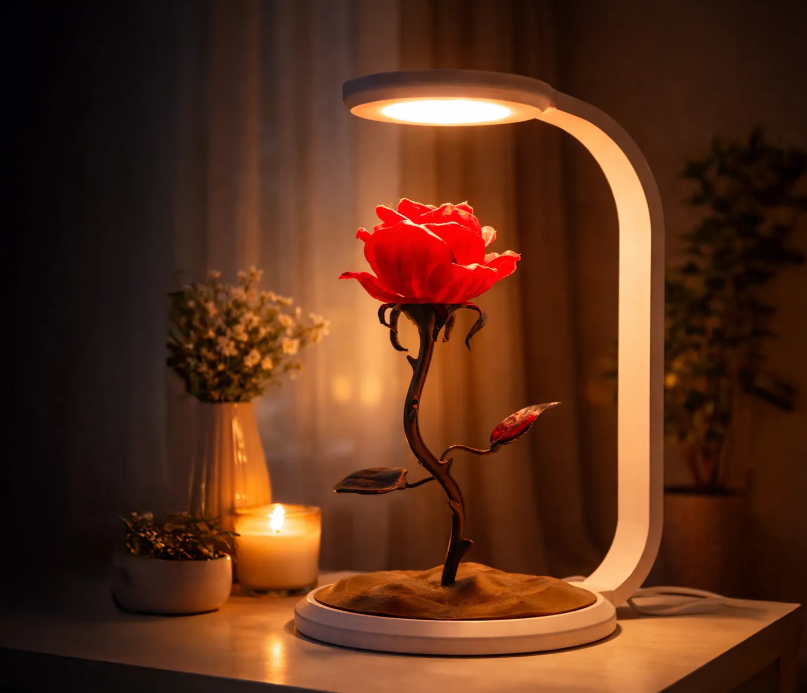 Rose Lamp (with LED Lamp kit) - Foto 1